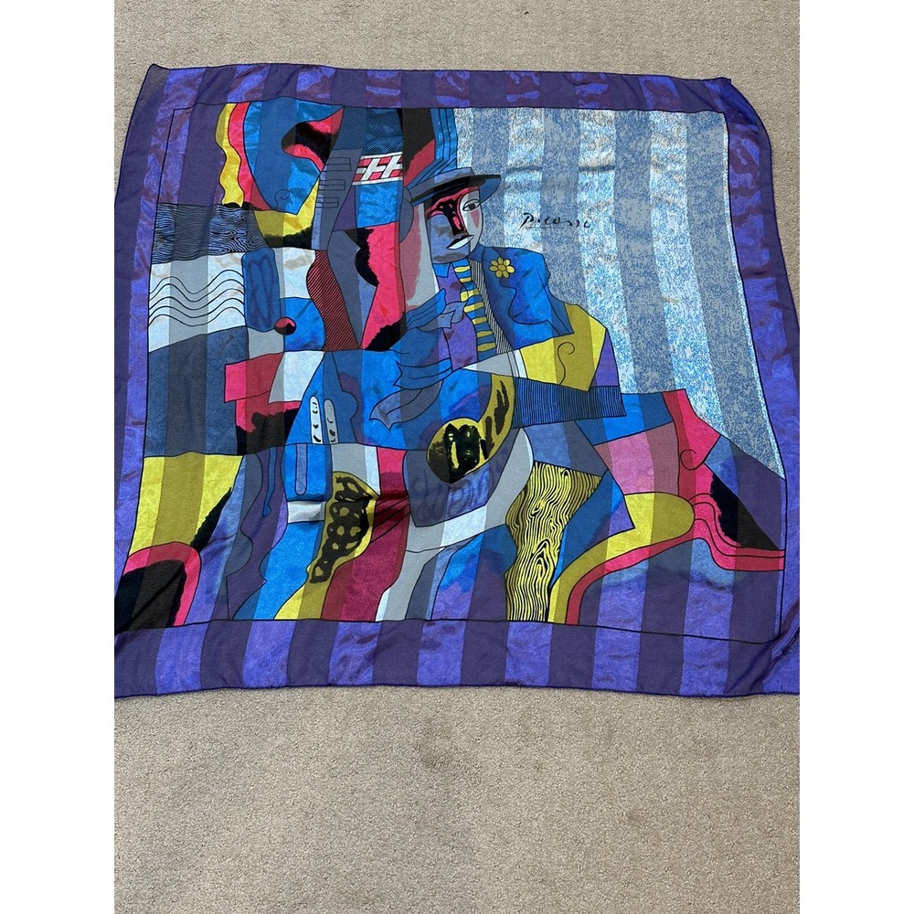 picasso silk scarf‎